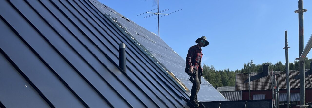 Takläggning Luleå plåttak
